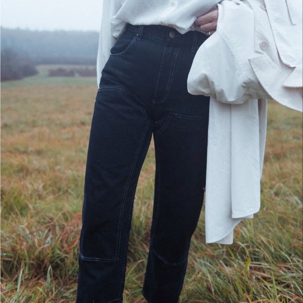 SOLD Rudy Jude utility jeans in black indigo